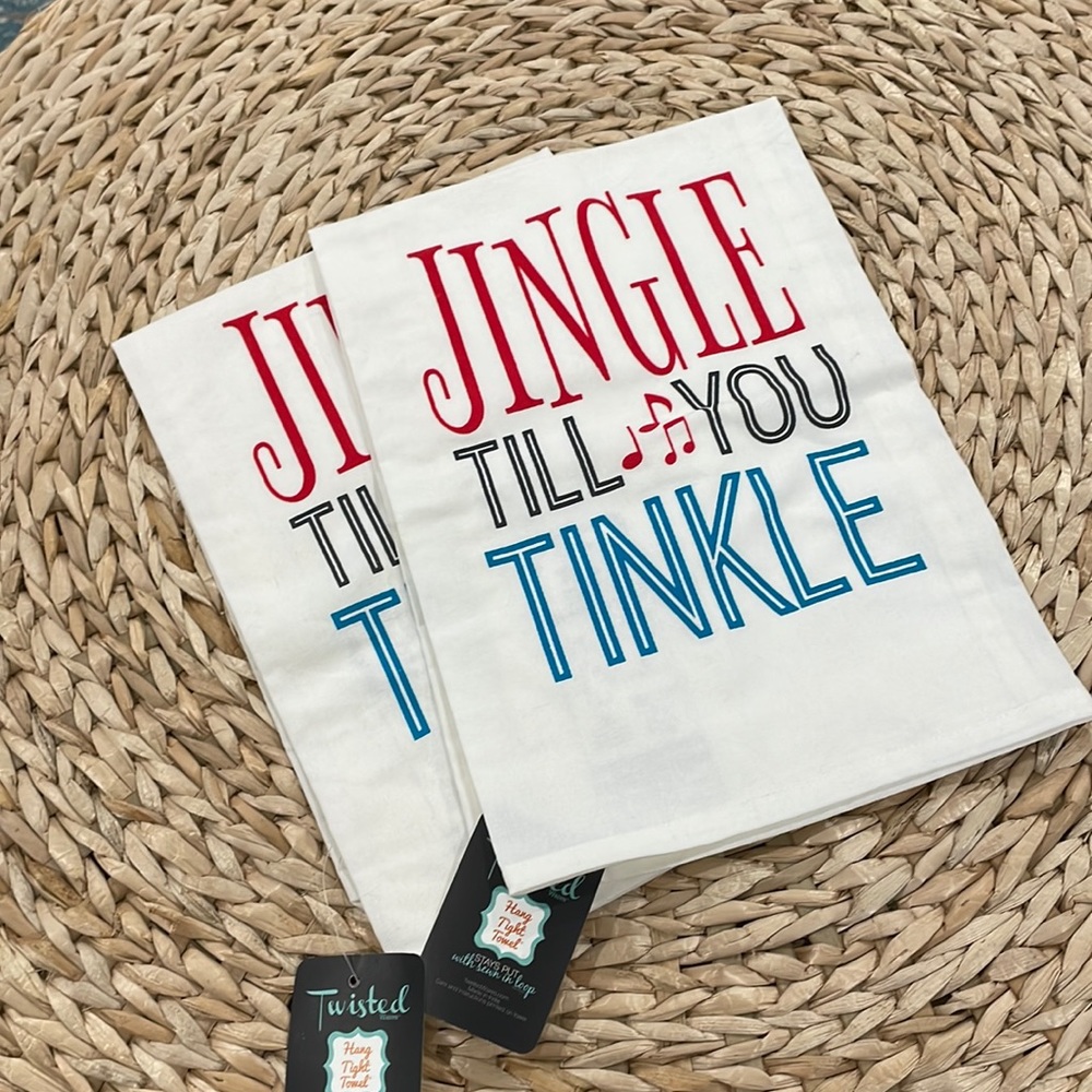 Christmas twisted towels 2